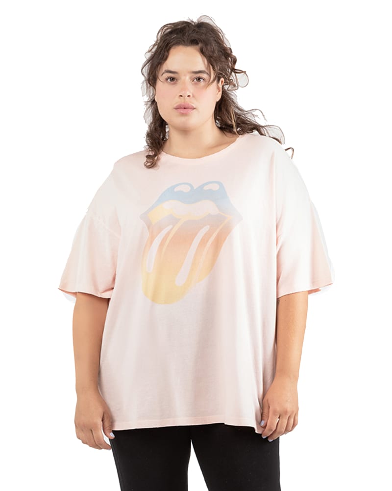 Plus size model wearing Kaitlynn Graphic Tee by Dex Plus | Dia&Co | dia_product_style_image_id:184011